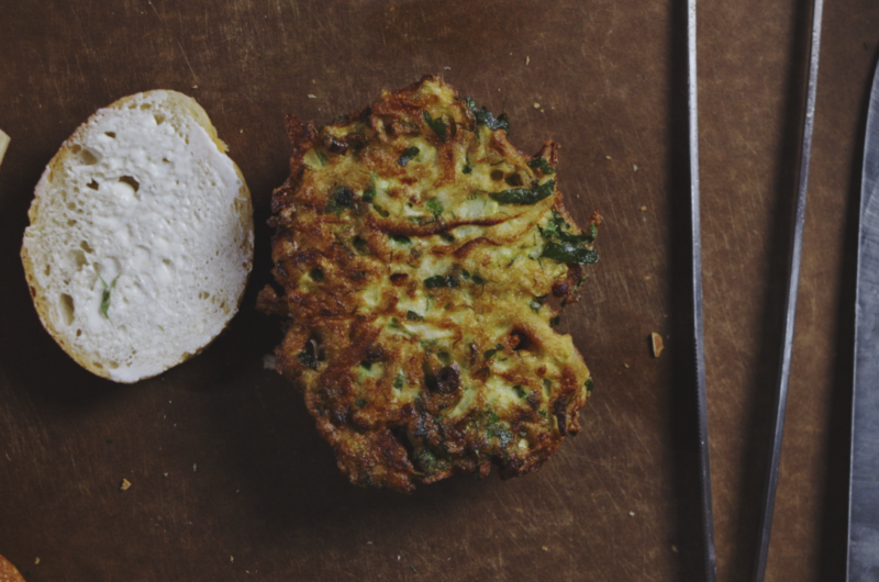 Mücver (Turkish Zucchini Fritters)