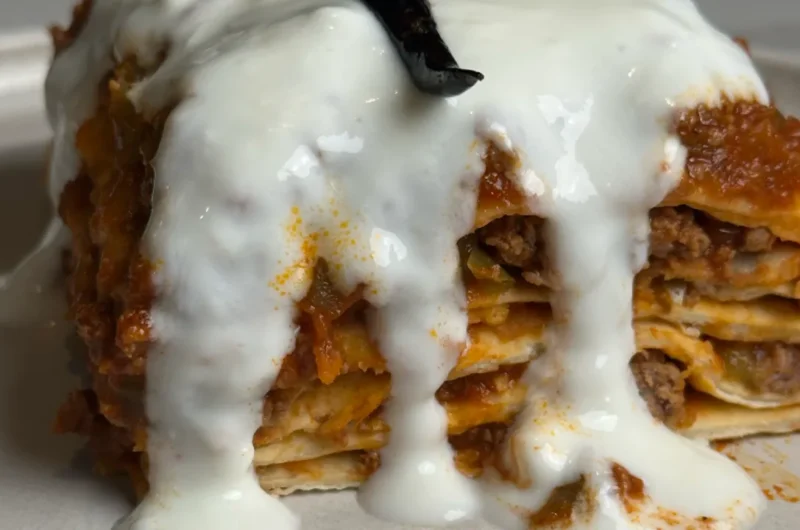 Yağlama Recipe (Turkish Bread Lasagna)